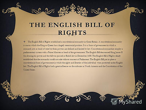 English Bill of Rights