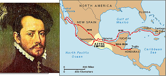 Inicio de las expediciones a cargo de Nuño Beltrán.