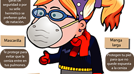 Timeline: : ¿Escribir cuatro medidas de prevención ante una erupción volcánica