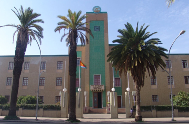 Eritrea is separated from Ethiopia