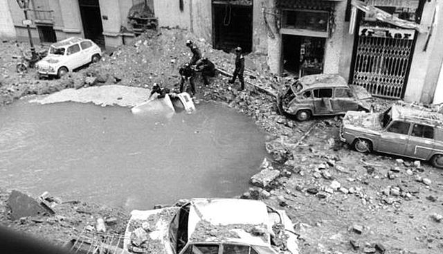 Attack and death of Blanco.