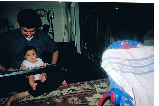 Yo toque a la piano por primera hora