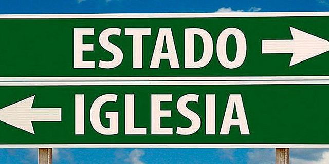 La separación entre el Estado y la Iglesia