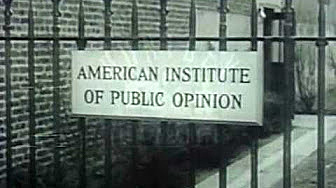 Se funda el primer instituto de sondeos de opinión pública