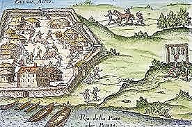 Llegada de Nuño Beltrán a Tzintzuntzan