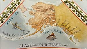 Alaska is purchased from Russia