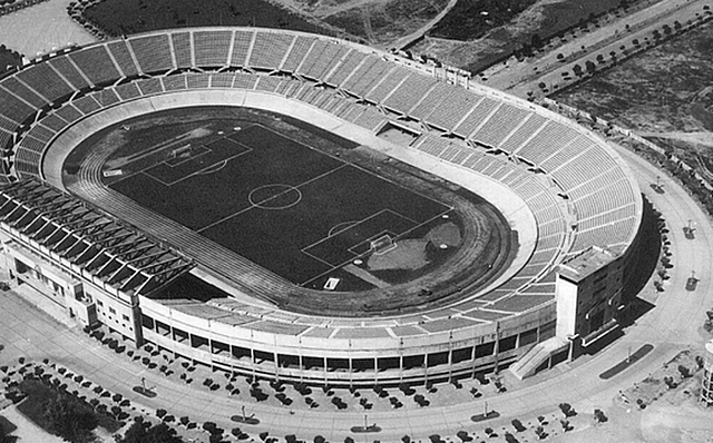 Inauguración Estadio nacional