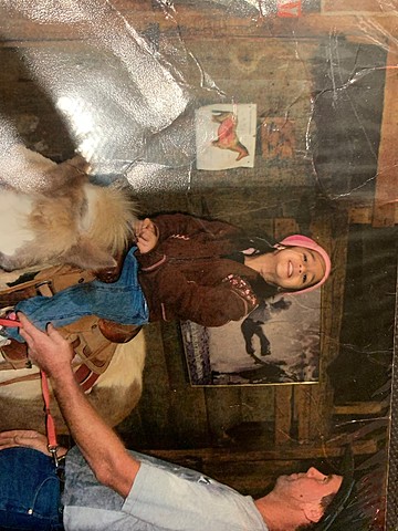 Vi un caballo por primera vez