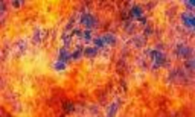 Rufus set Fire on his fathers drapes