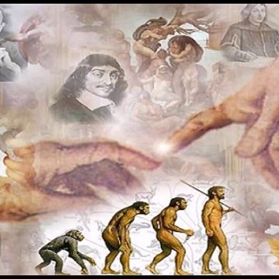 Timeline:  EVOLUCIÓN DEL CONCEPTO DEL HOMBRE  -- MICHELL BLANQUET