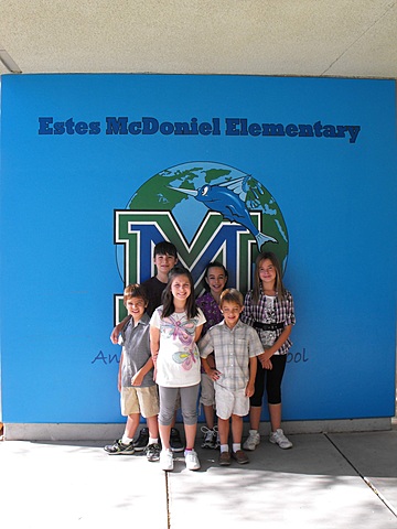 Empecé la primer dia de escuelala