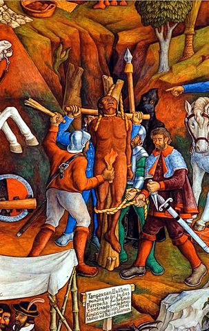 Llegada de Nuño Beltrán a Tzintzuntzan