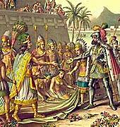 Llegada de Nuño Beltrán Tzintzuntzan.