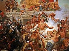La caída de Tenochtitlan