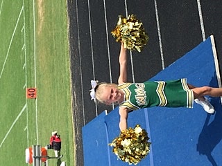 Me convertí a animadora para Weddington