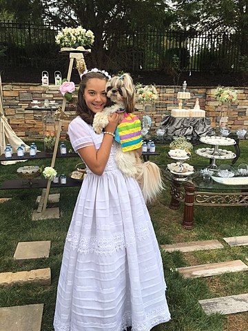 Recibí mi primera comunión