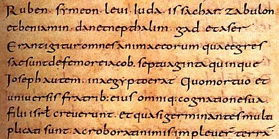 La escritura en la edad media (ESCRITURA CAROLINGIA).