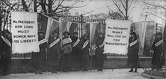 Women got the right to vote.