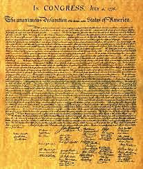 Declaration of Independence