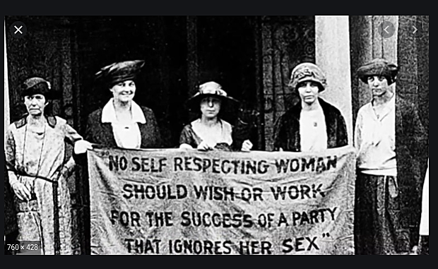 Women got the right to vote.