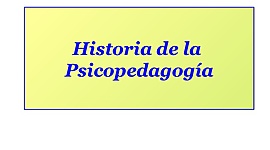 Timeline: Origenes de la Psicopedagogía