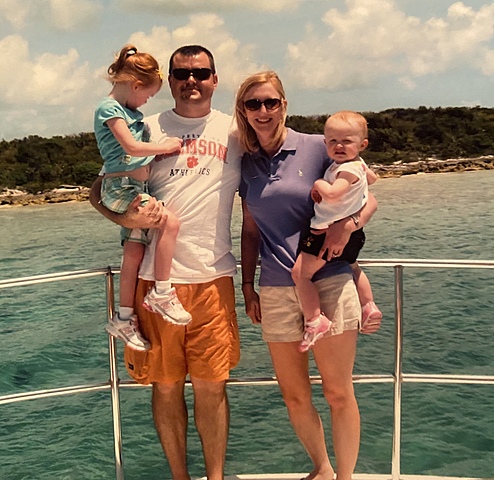 Fui de vacaciones a la playa con mi familia