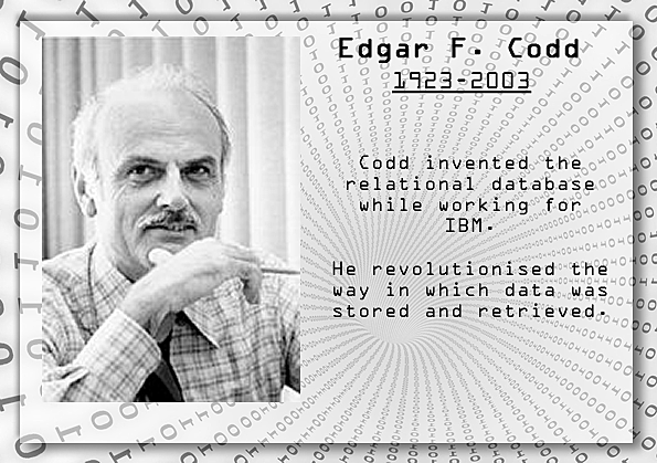 EDGAR FRANK CODD