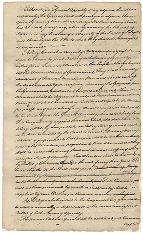 The First Virginia Constitution