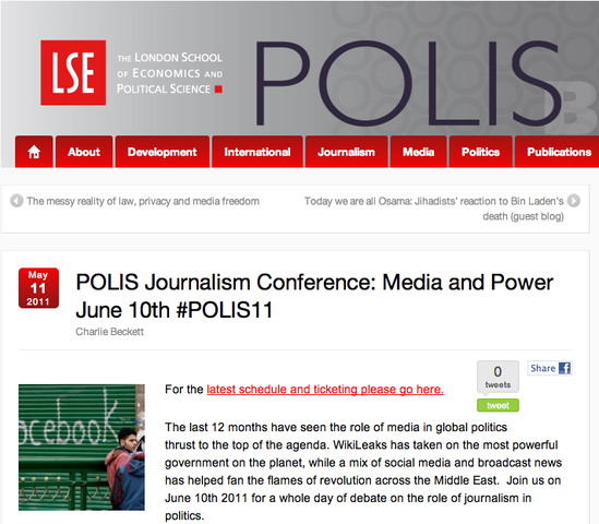 Power & Media Conference - POLIS