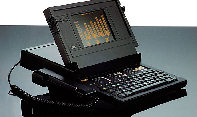 El primer ordenador con forma de laptop (1979)