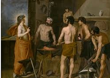 Velazquez la tragua de Vulcano