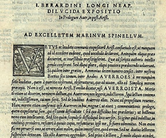 Traducción del textos arisotelicos de Averrores