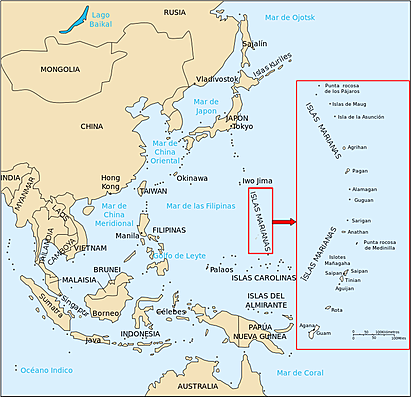España vende Las Marianas, Las Carolinas y Palaos