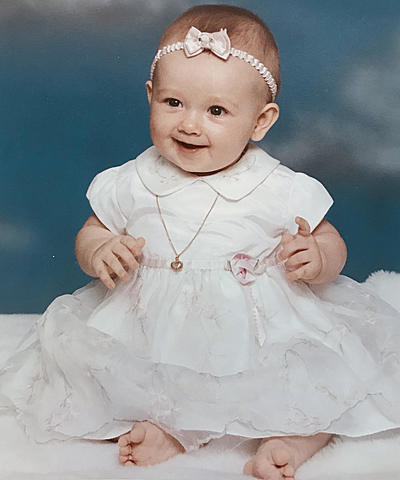 Yo empecé andar cuando yo estuve un año