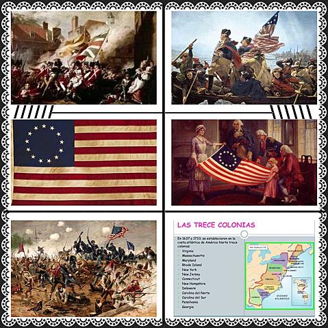 Independencia de las trece colonias inglesas de Norteamérica