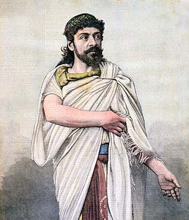 Oedipus learns he is destined to kill his father and marry his mother, so he leaves Corinth and goes to Thebes