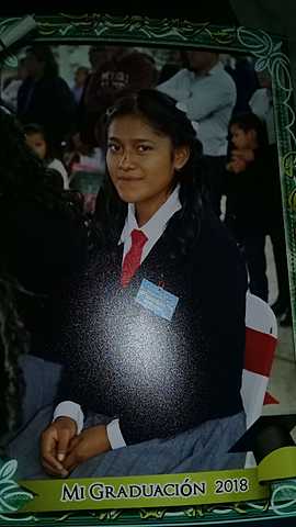 Salí de la secundaria.