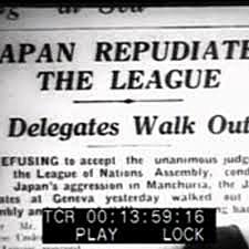 Japan leaves The League