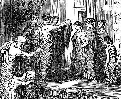 L'educazione romana nel periodo imperiale.