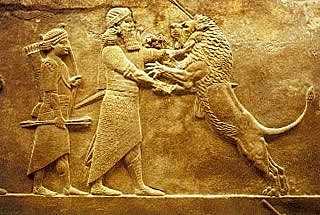 Escena de Caza, Palacio de Asurbanipal