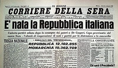 Nascita della Repubblica Italiana
