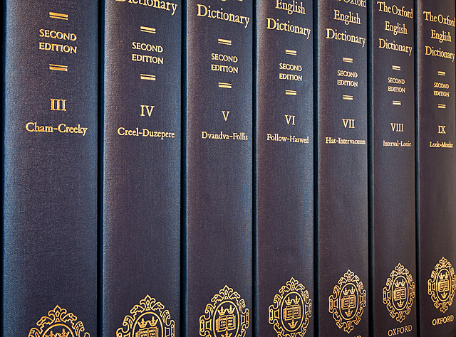 The 2nd edition of the Oxford English Dictionary