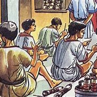 Timeline: Pedagogia Romana e Cristiana