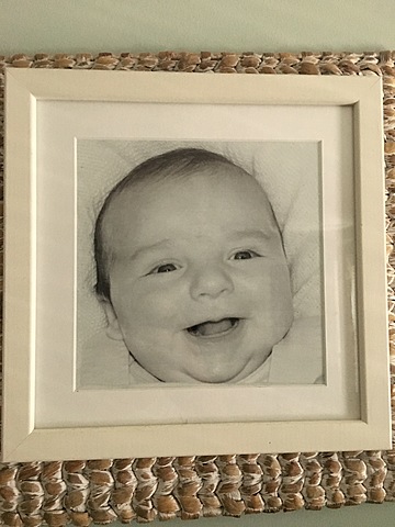 Mi hermano menor nació