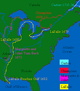 Louis Joliet and Jacques Marquette