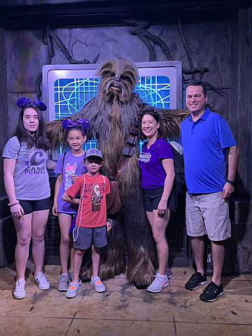 Nosotros íbamos a la Disney por primero vez