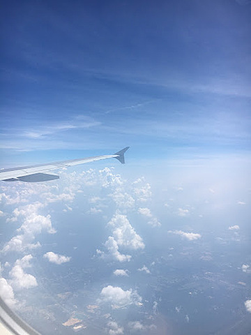 Yo iba en un avión por primero vez