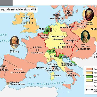 Timeline: LA EUROPA DEL ANTIGUO RÉGIMEN