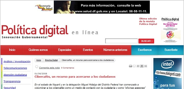 Tarjeta de Internet Gratuito