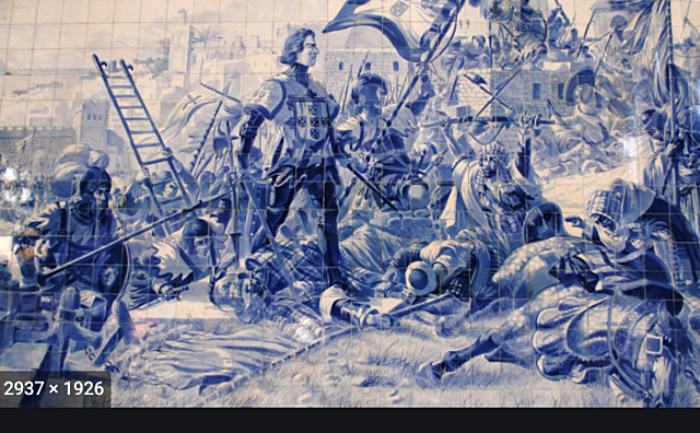 Portugal captures the fortress of Ceuta in Africa